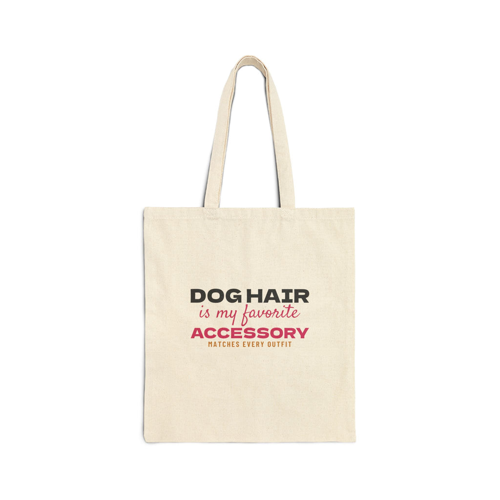 Dog Hair Is My Favorite Accessory tote bag – canvas tote bag by Gifted Porch
