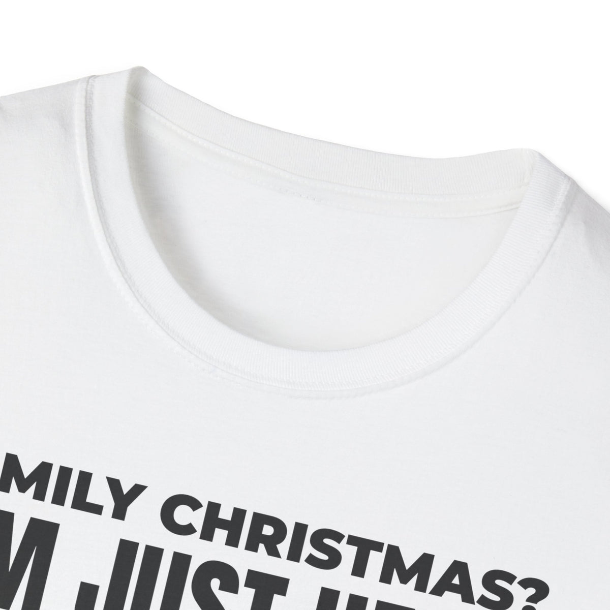 I'm Just Here To Pet The Dog Christmas T-Shirt – Gifted Porch, view 6