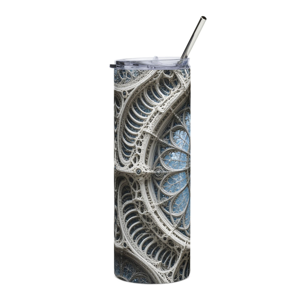 Bone Rose Window 20oz Tumbler