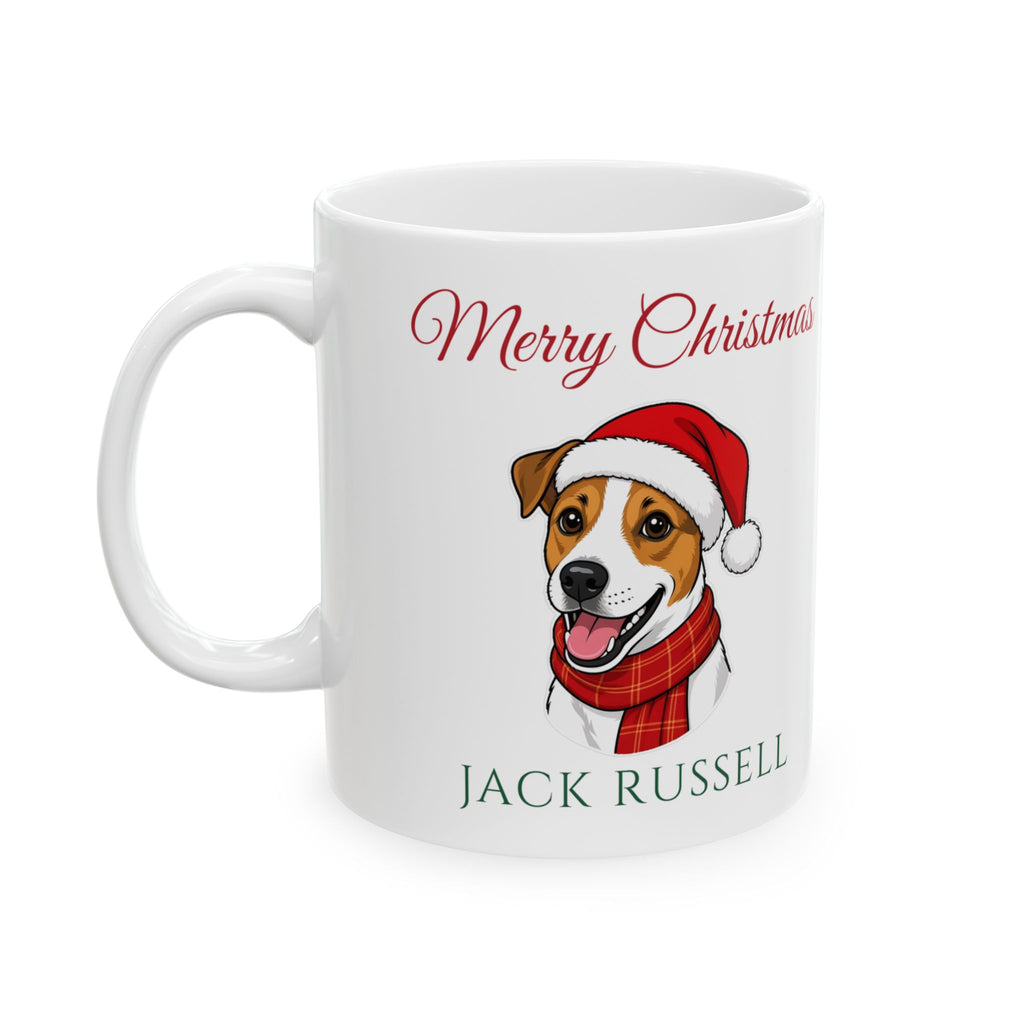 Jack Russell Terrier Dog Christmas Mug