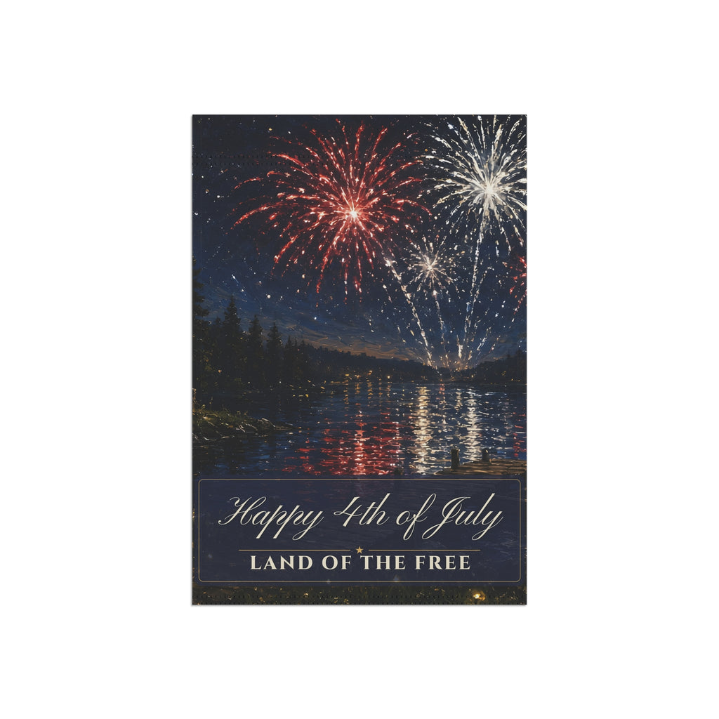 Happy 4th of July Garden Flag