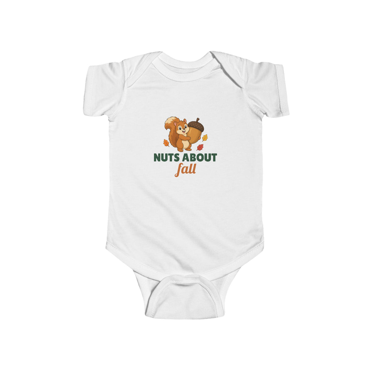 Nuts About Fall Onesie / Baby Bodysuit