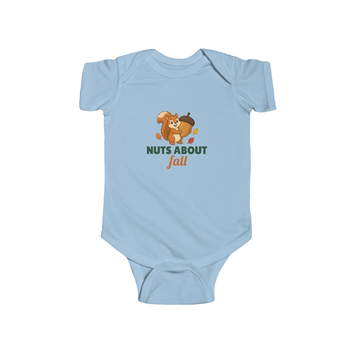 Nuts About Fall Onesie / Baby Bodysuit