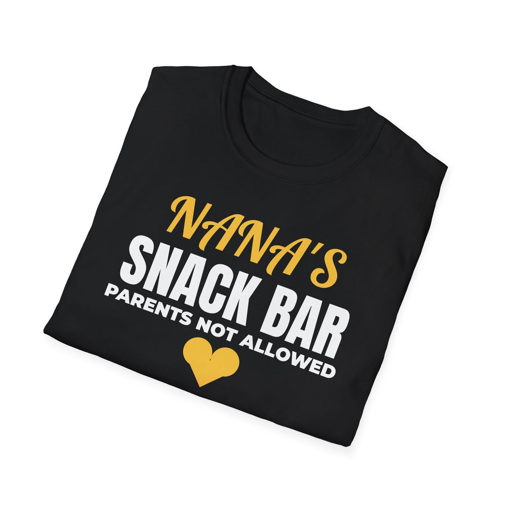Nana's Snack Bar Parents Not Allowed Funny Grandma T-Shirt – Gifted Porch, view 8