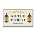 Gifted Porch Lantern Doormat 30x18