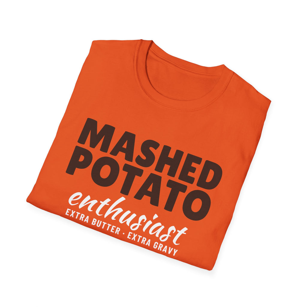 Mashed Potato Enthusiast Funny Thanksgiving T-Shirt – Gifted Porch, view 18