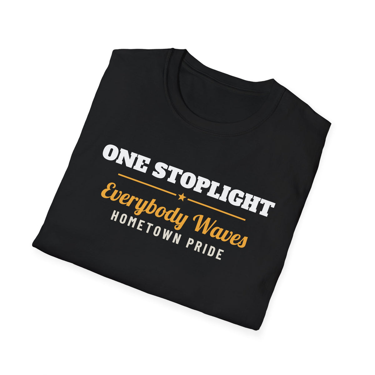 One Stoplight Everybody Waves Country T-Shirt – Gifted Porch, view 8