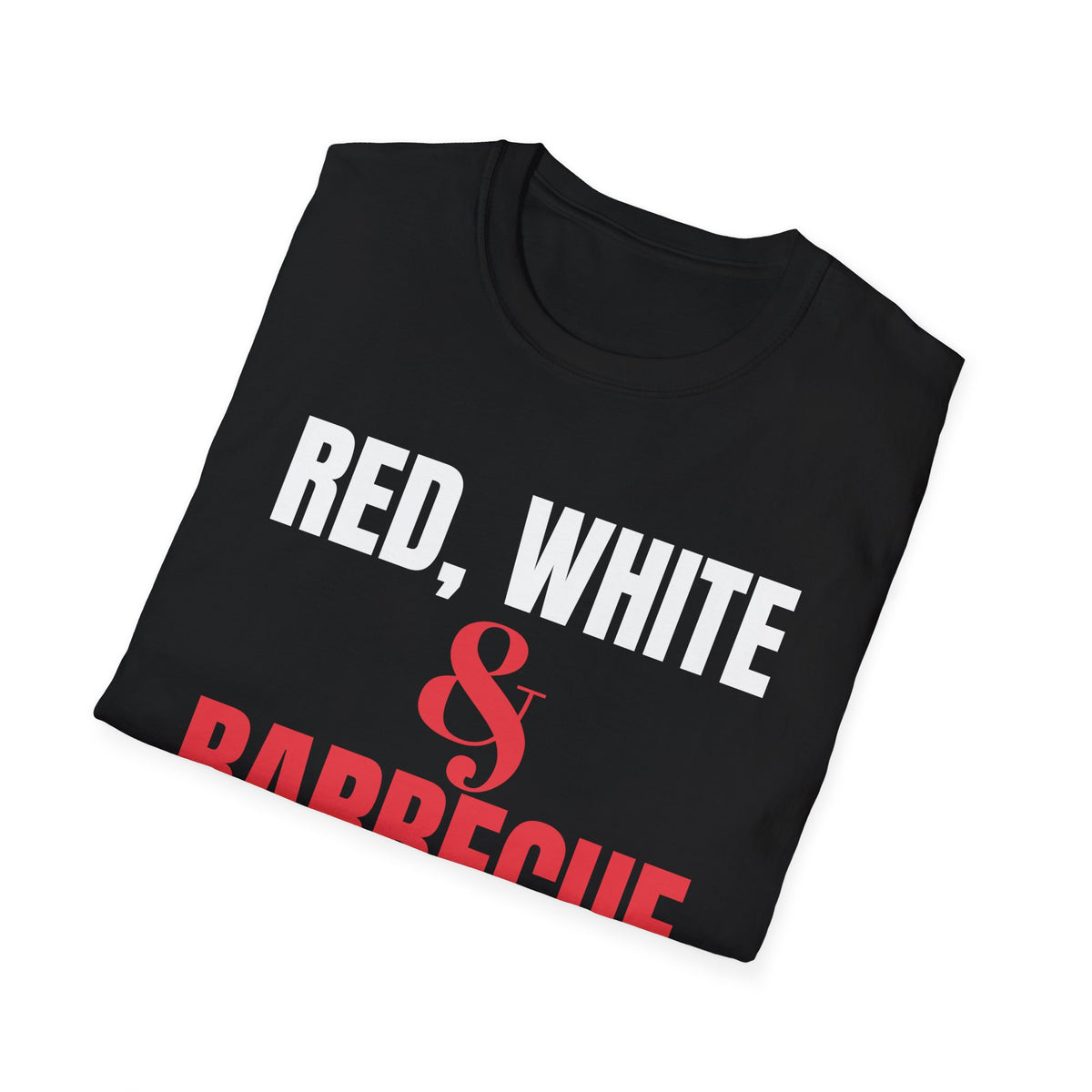 Red White And Barbecue Funny 4th Of July Grill Dad T-Shirt – Gifted Porch, view 8