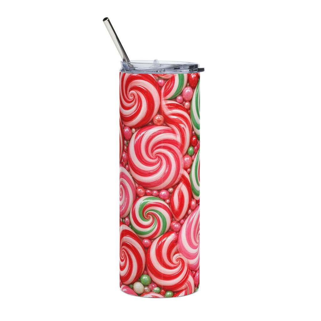 Peppermint Swirls 20oz Tumbler