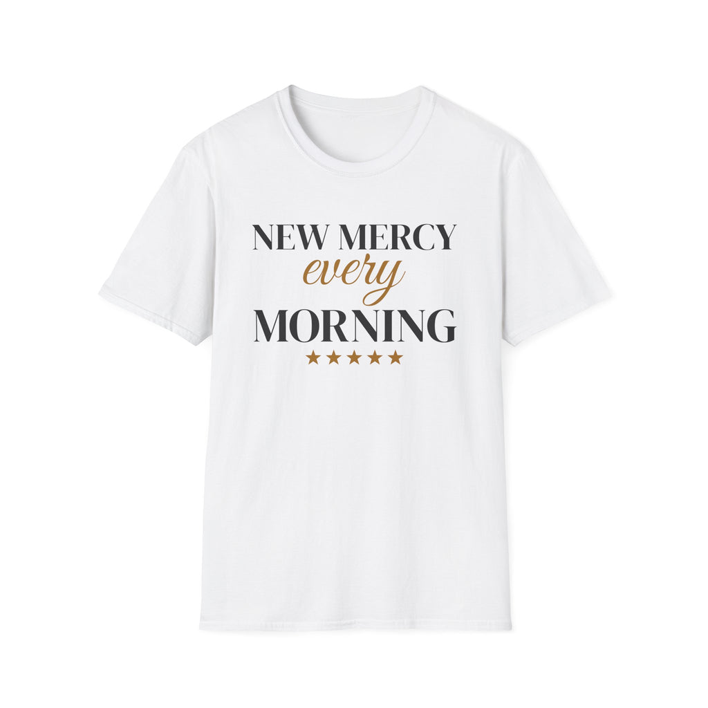 New Mercy Every Morning Christian T-Shirt – Gifted Porch, view 1