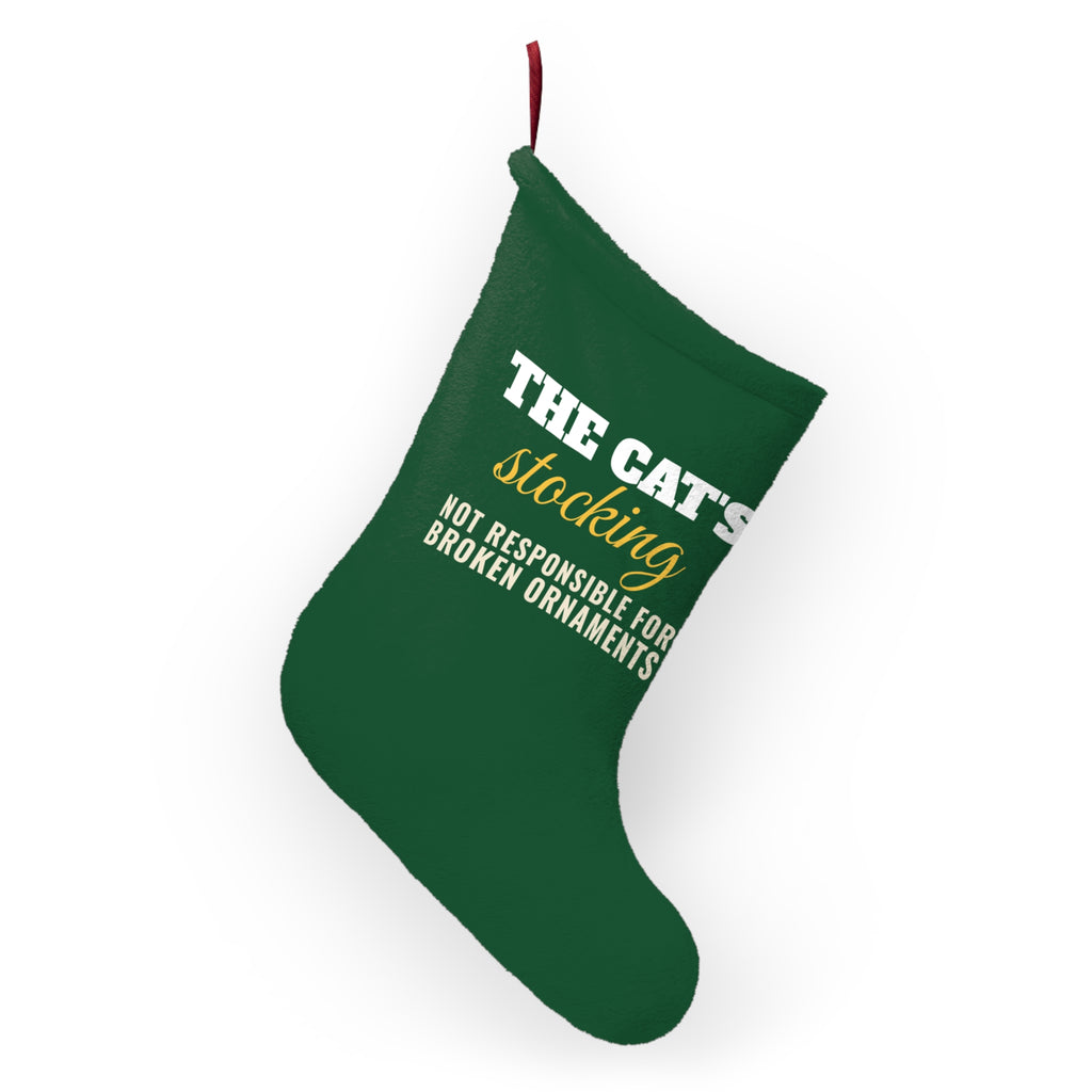 Cat's Stocking Not Responsible For Broken Ornaments – Gifted Porch, view 4