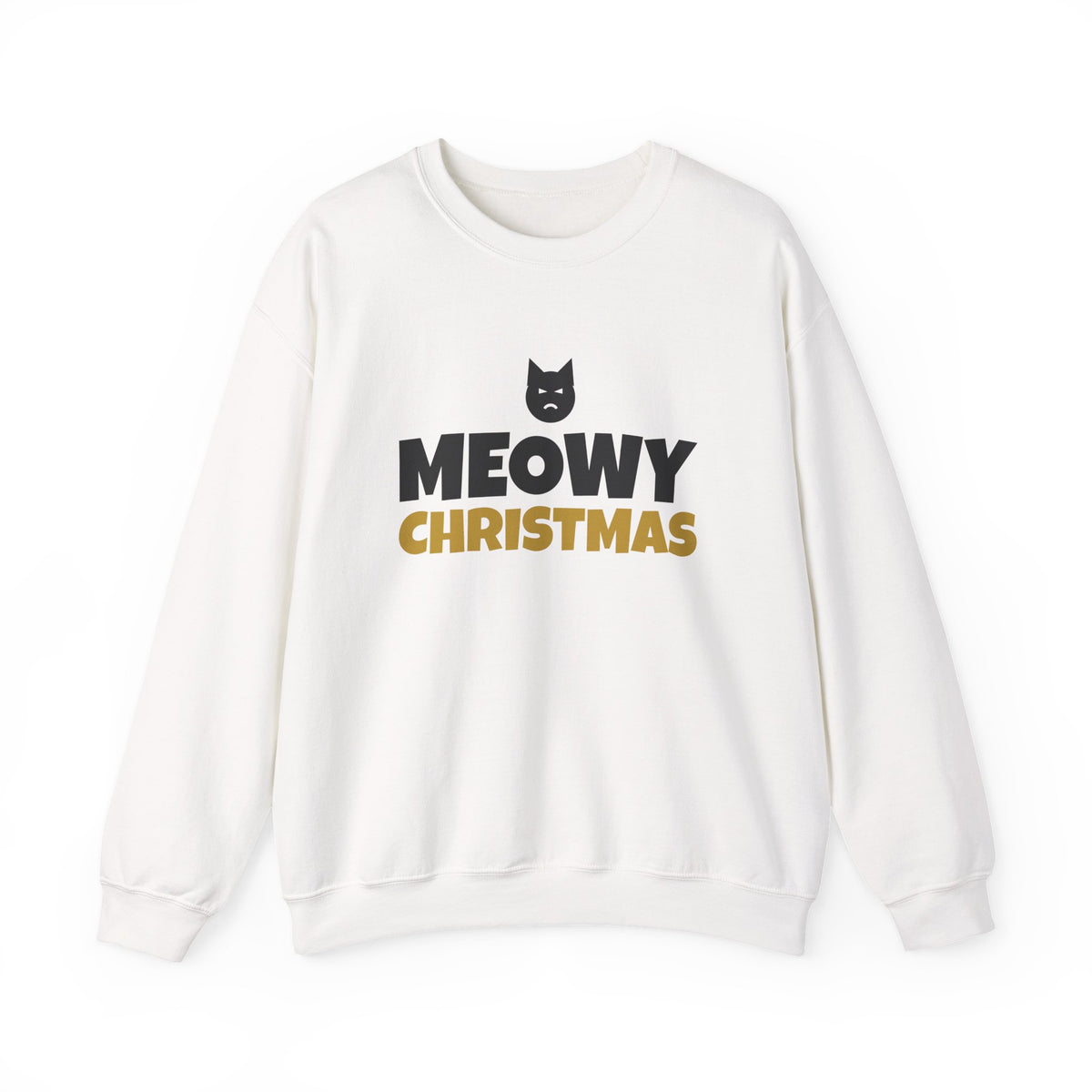 Meowy Christmas Cat Sweatshirt