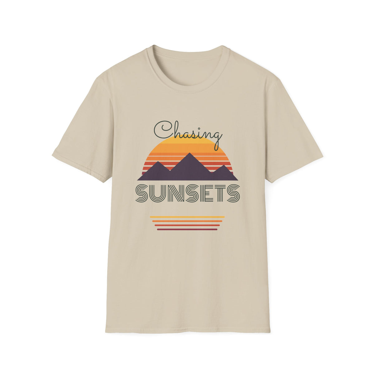 Chasing Sunsets Retro Tee