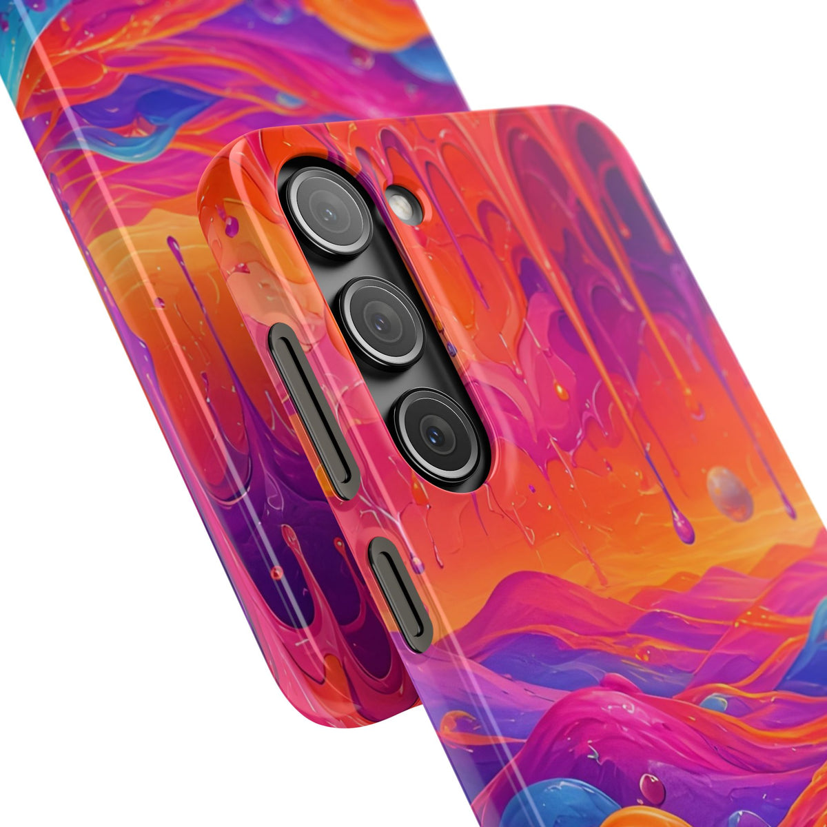 Melting Sunset Abstract Phone Case