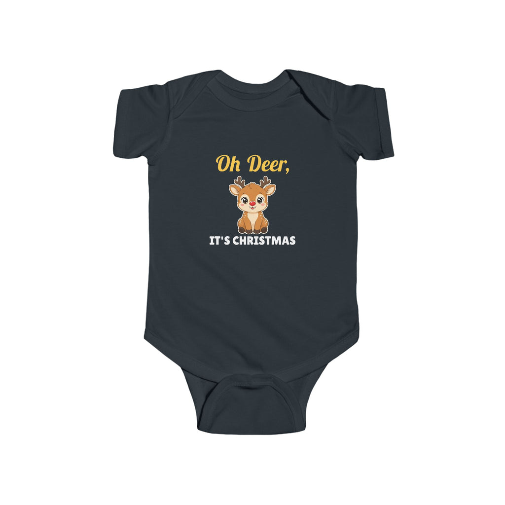 Oh Deer It's Christmas Onesie / Baby Bodysuit