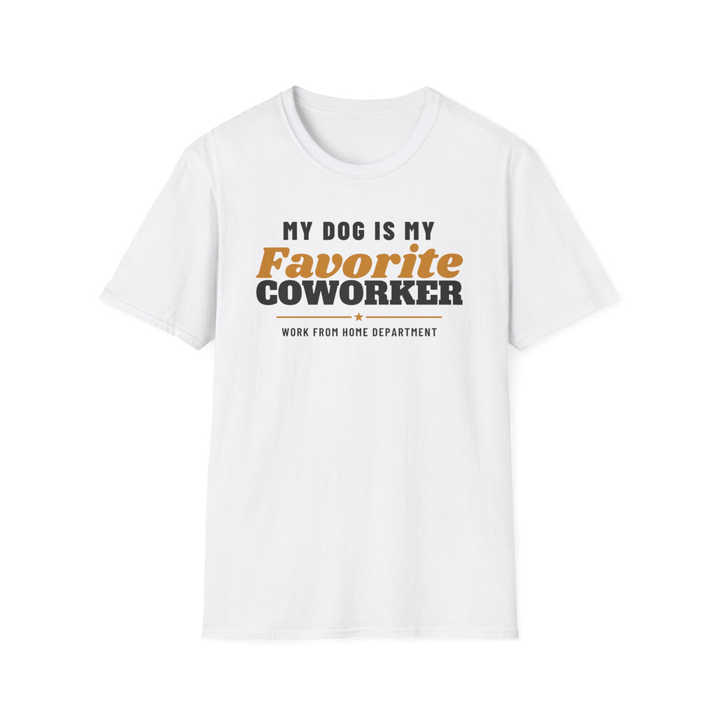 My Dog Is My Favorite Coworker Funny Dog Lover T-Shirt – Gifted Porch, view 1