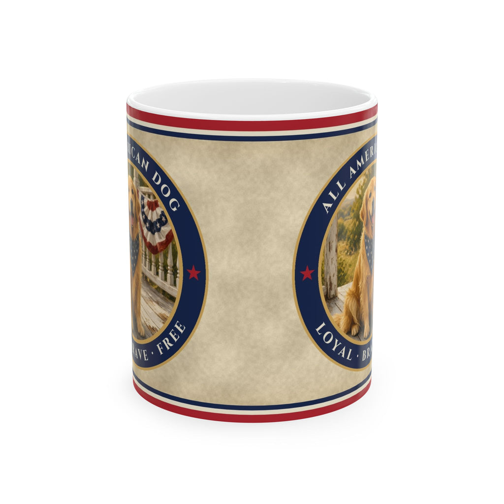 All American Dog Mug