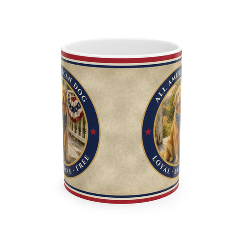 All American Dog Mug