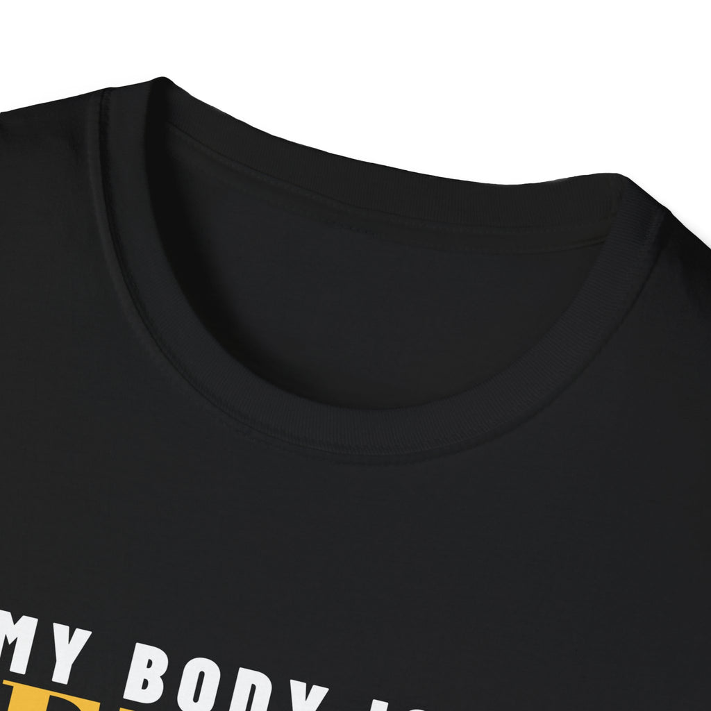 My Body Is A Temple Ancient And Crumbling T-Shirt – Gifted Porch, view 7