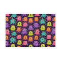 Weird Creatures Abstract canvas wall art – abstract canvas wall art by Gifted Porch