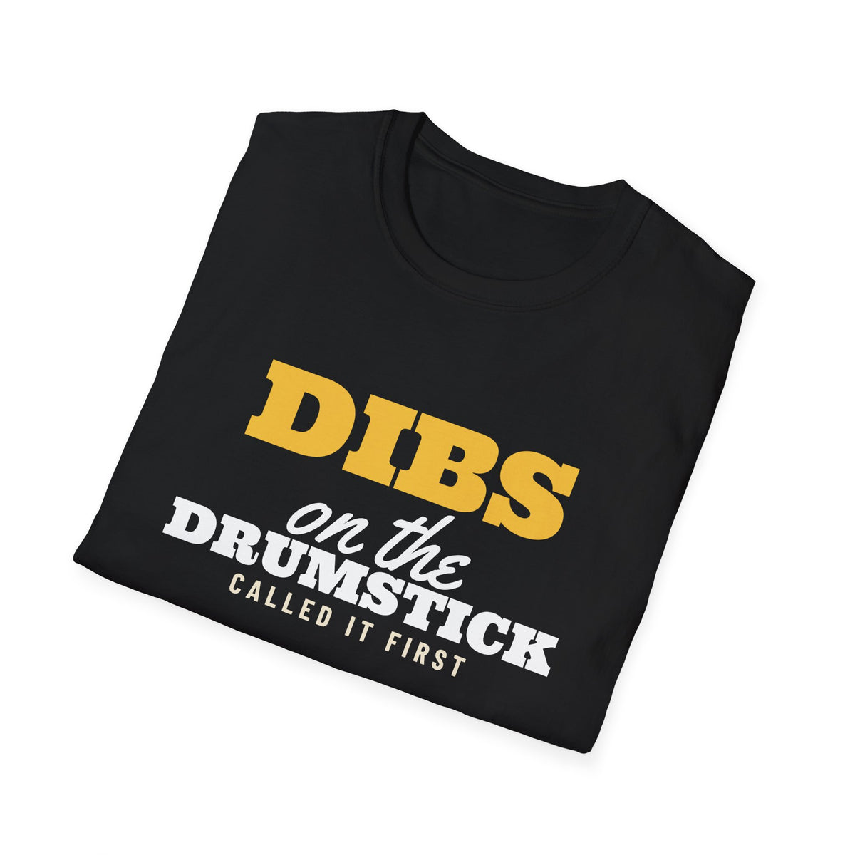 Dibs On The Drumstick Funny Thanksgiving T-Shirt – Gifted Porch, view 12
