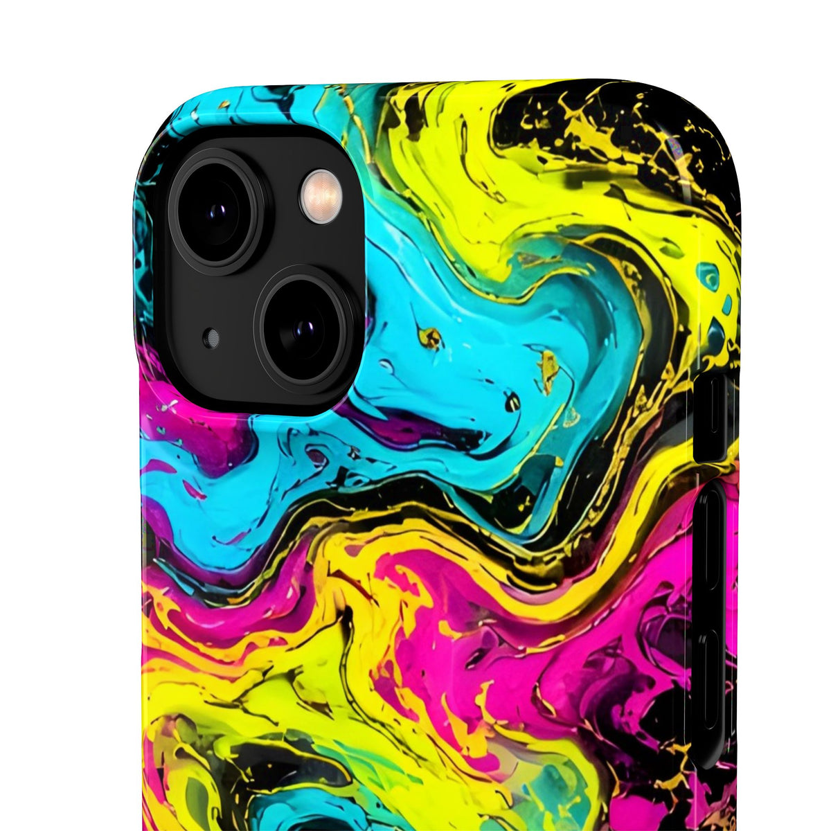 Neon Marble Abstract Phone Case