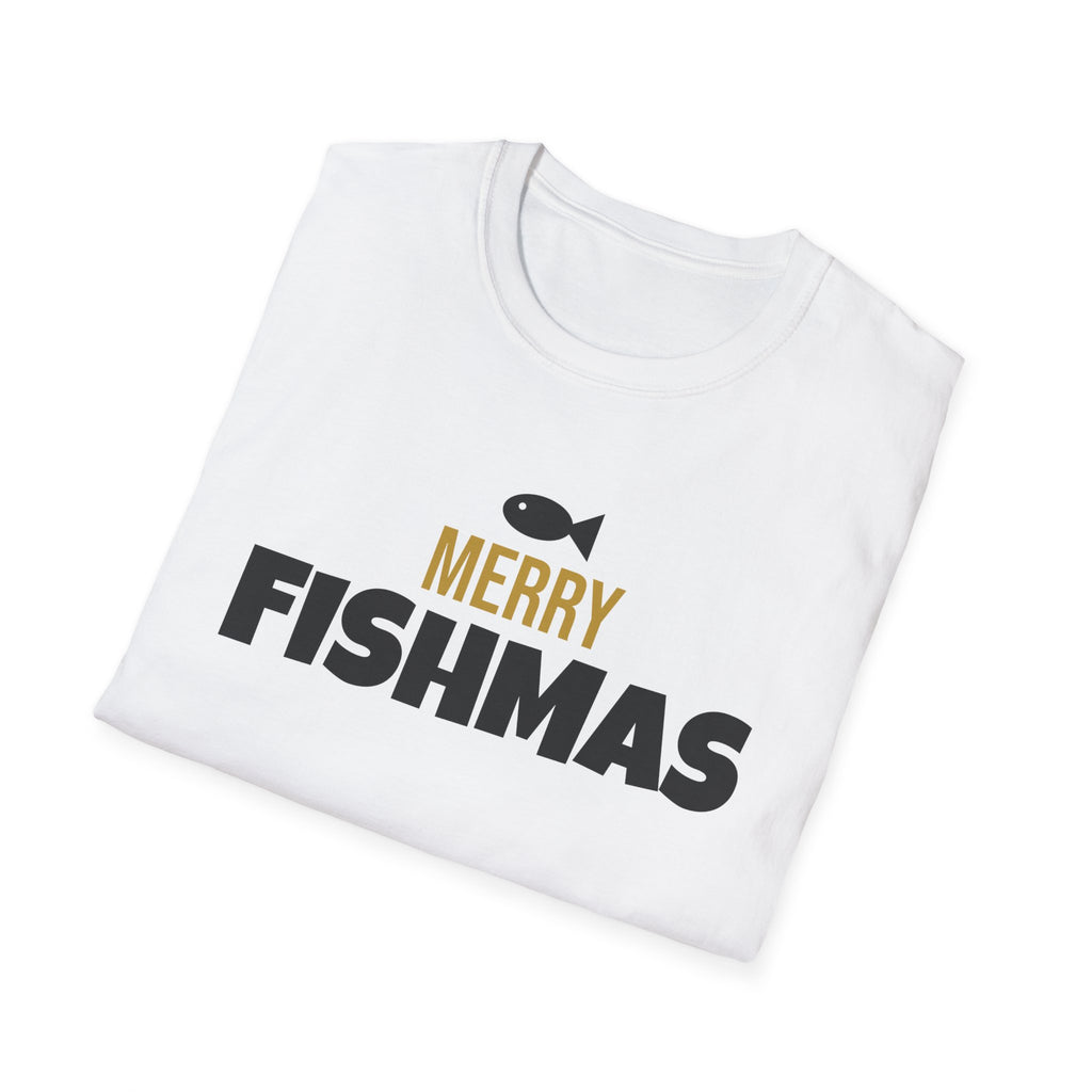 Merry Fishmas Funny Fishing Christmas T-Shirt Fisherman Holiday Gift Tee – Gifted Porch
