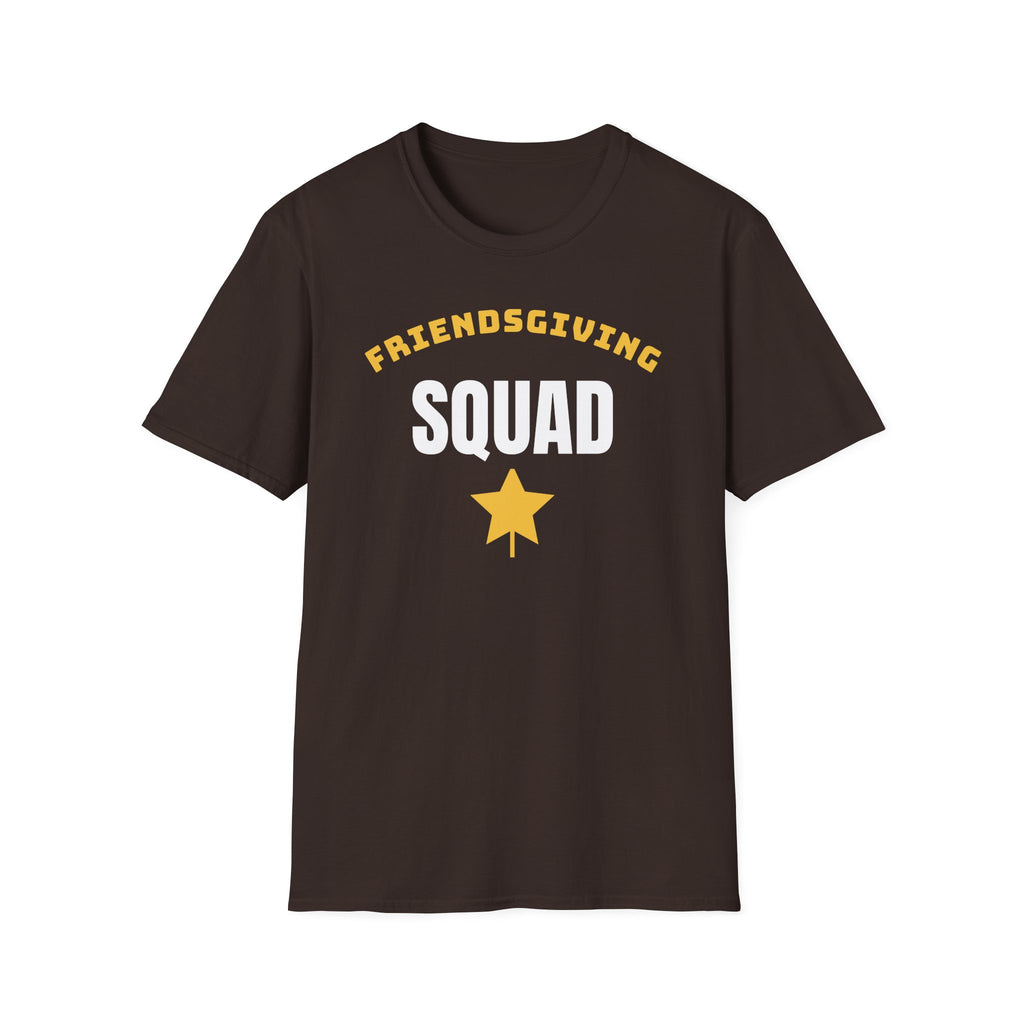 Friendsgiving Squad Matching Thanksgiving T-Shirt – Gifted Porch, view 6