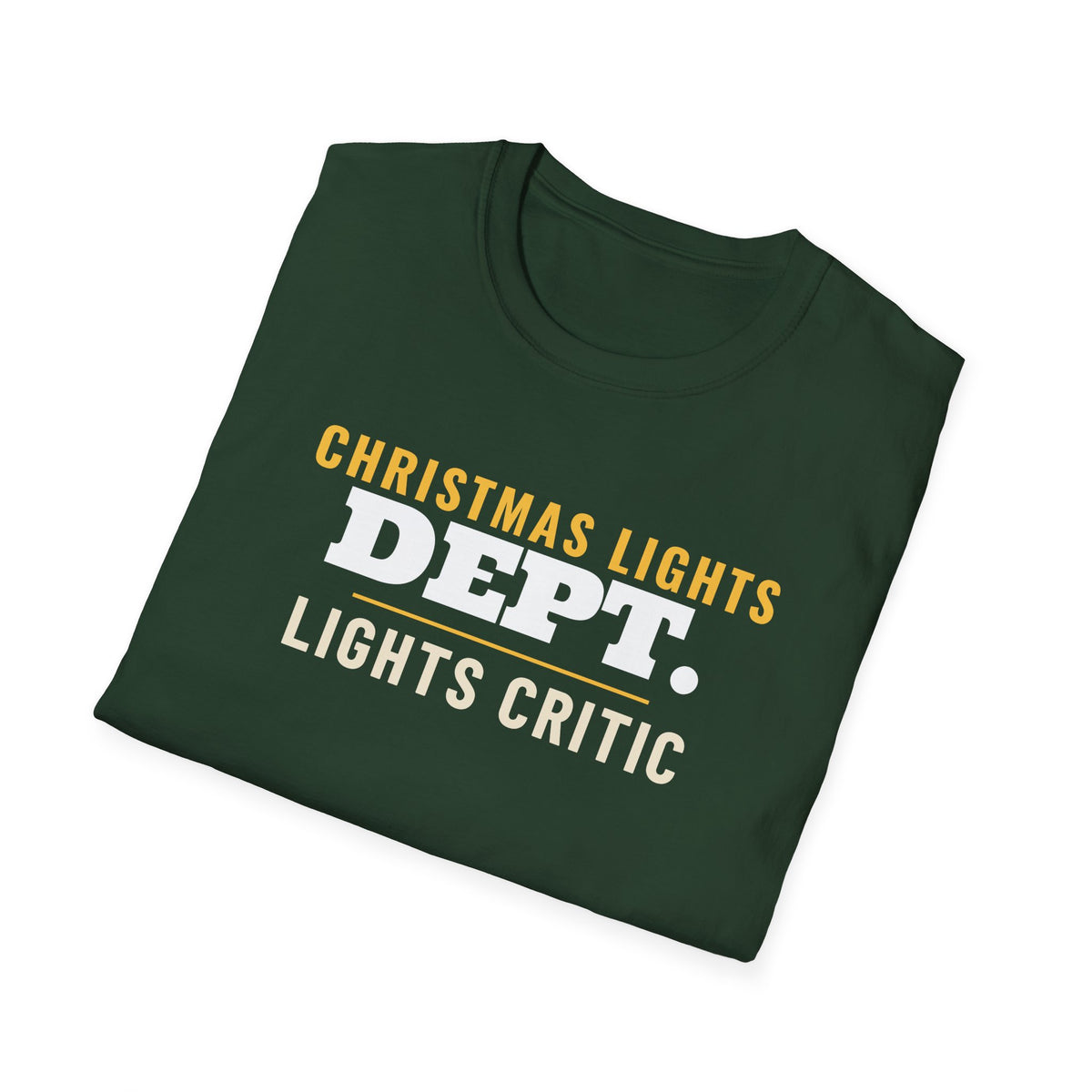Christmas Lights Dept Lights Critic Matching Family T-Shirt – Gifted Porch, view 13