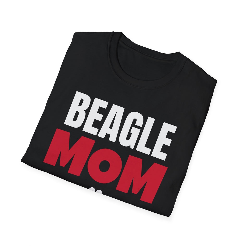 Beagle Mom T-Shirt Beagle Dog Lover Paw Print Gift Tee For Her – Gifted Porch