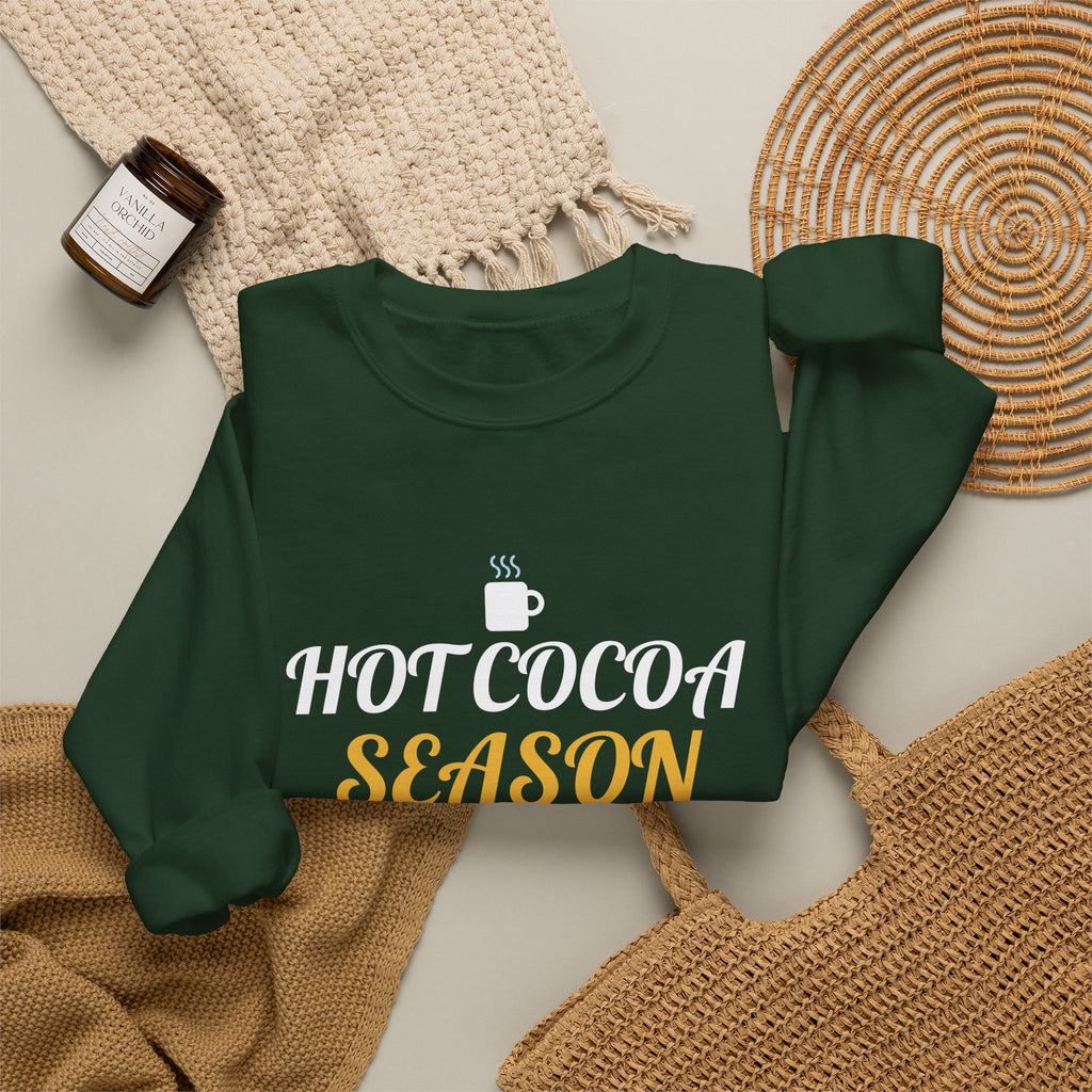 Hot Cocoa Season Christmas Sweatshirt