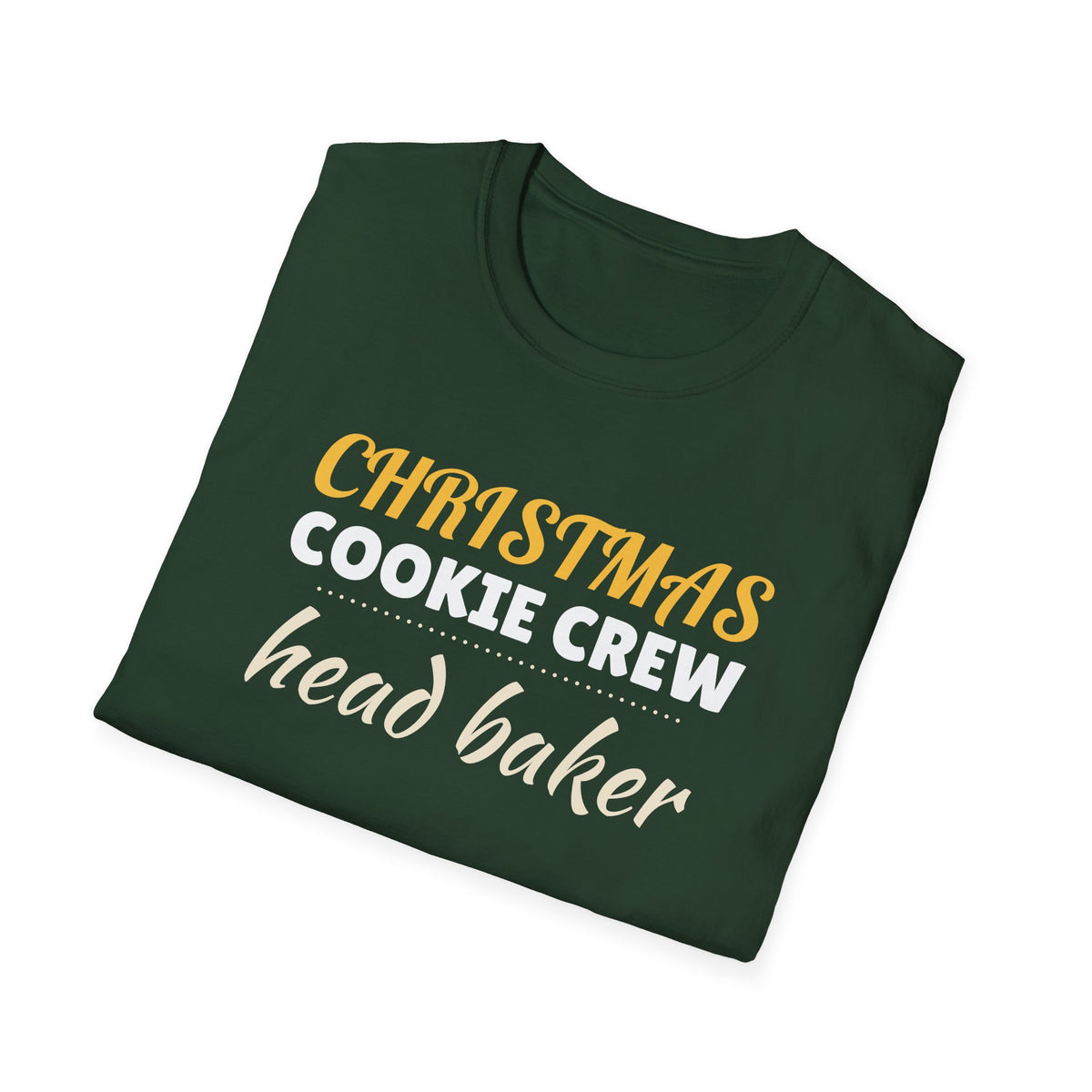 Christmas Cookie Crew Head Baker Matching Family T-Shirt – Gifted Porch, view 13