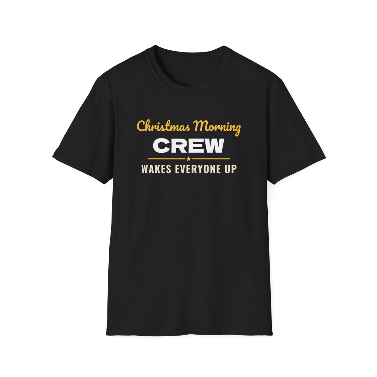Christmas Morning Crew Wakes Everyone Up Matching T-Shirt – Gifted Porch, view 2