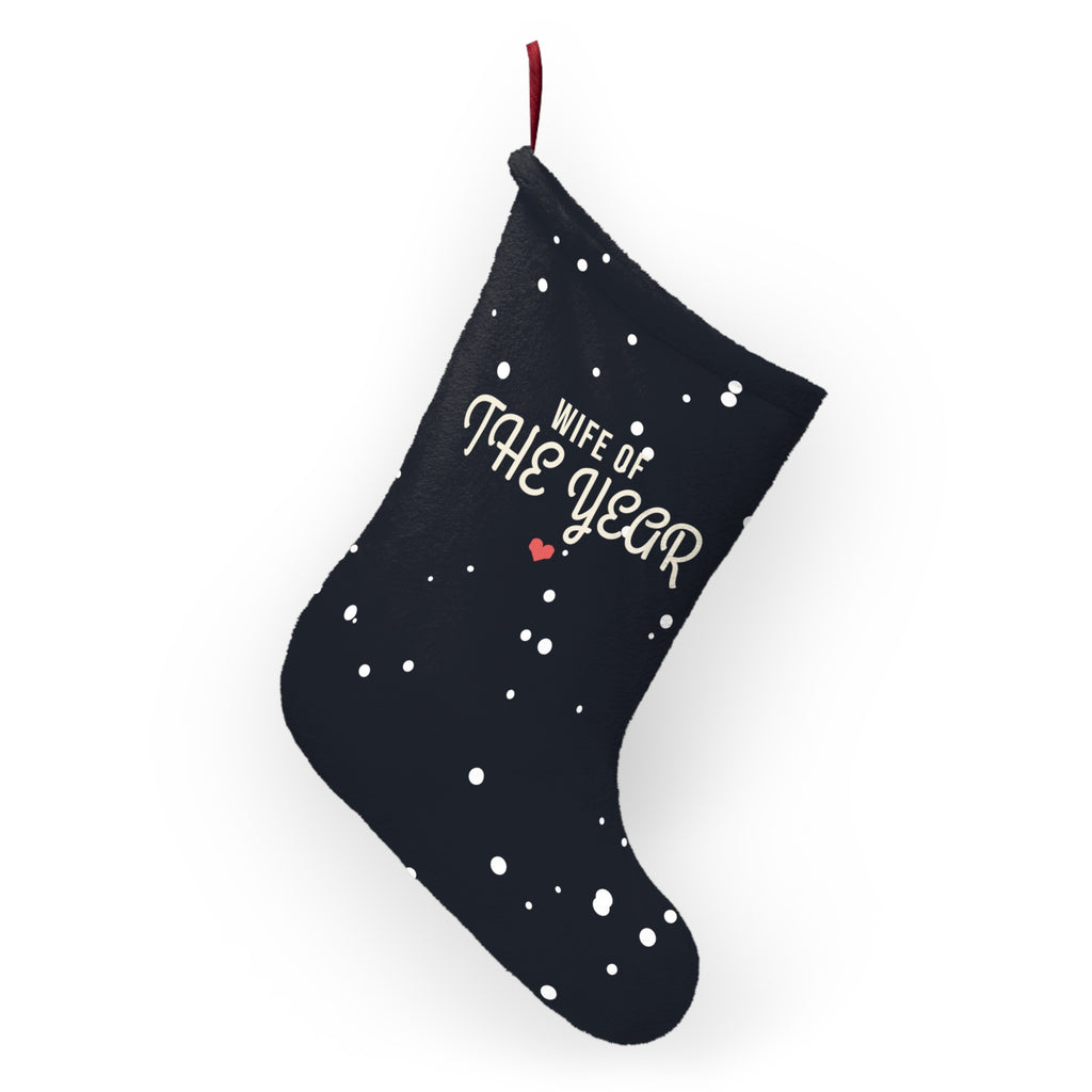 Wife of the Year Christmas Stocking