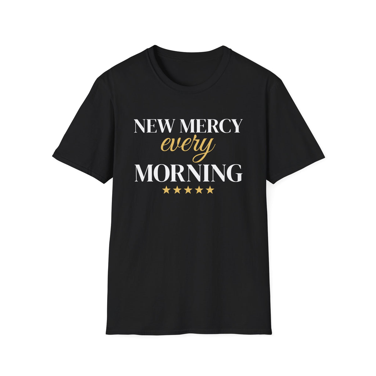 New Mercy Every Morning Christian T-Shirt – Gifted Porch, view 2