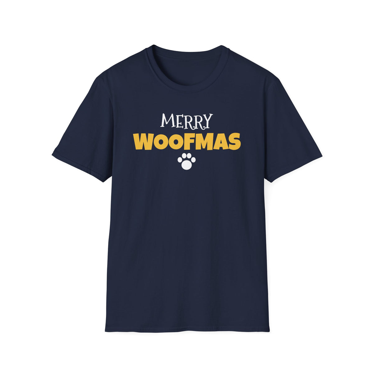 Merry Woofmas Funny Dog Christmas T-Shirt Dog Mom Dog Dad Holiday Gift Tee – Gifted Porch