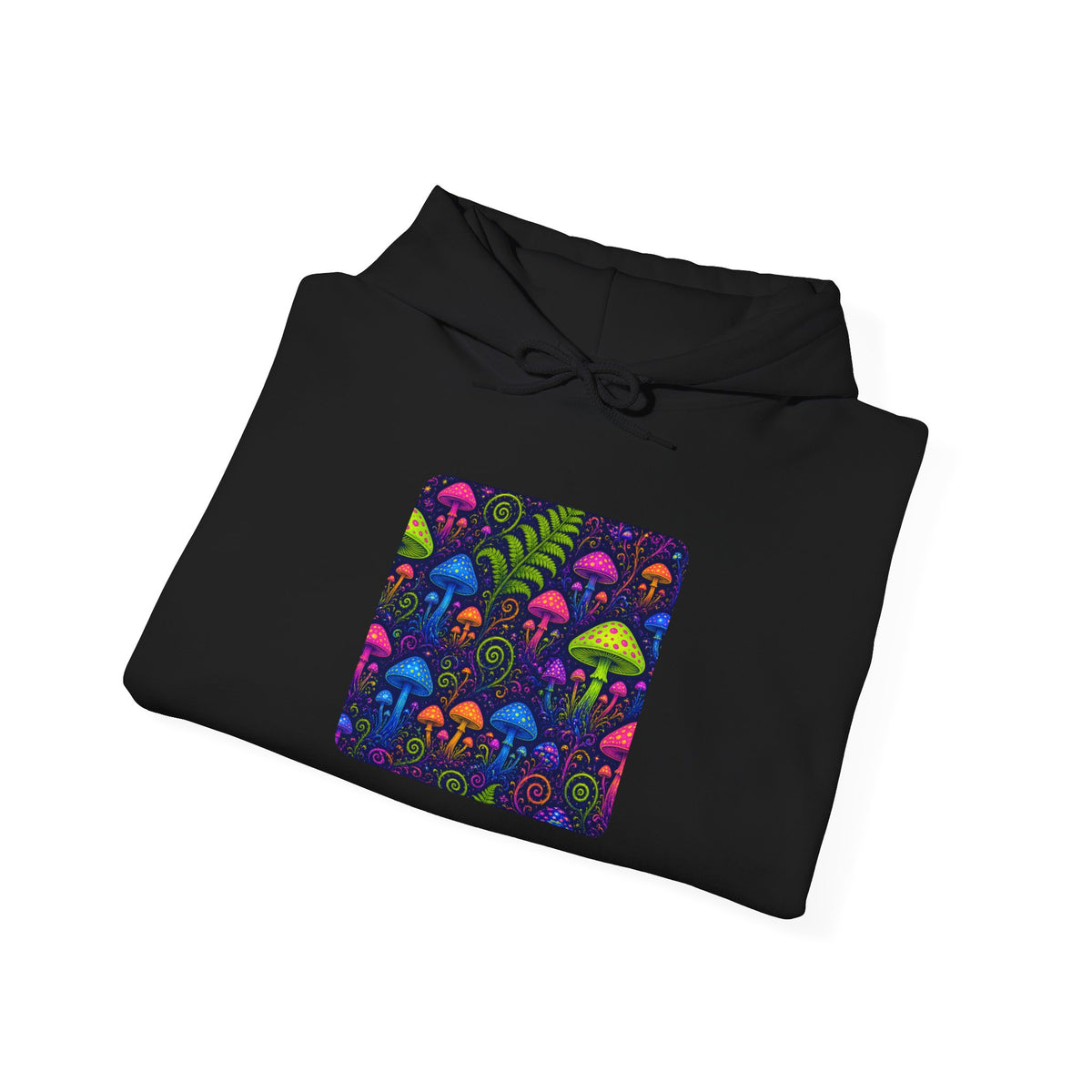 Trippy Mushroom Abstract Art Hoodie – unique art gift, photo 10