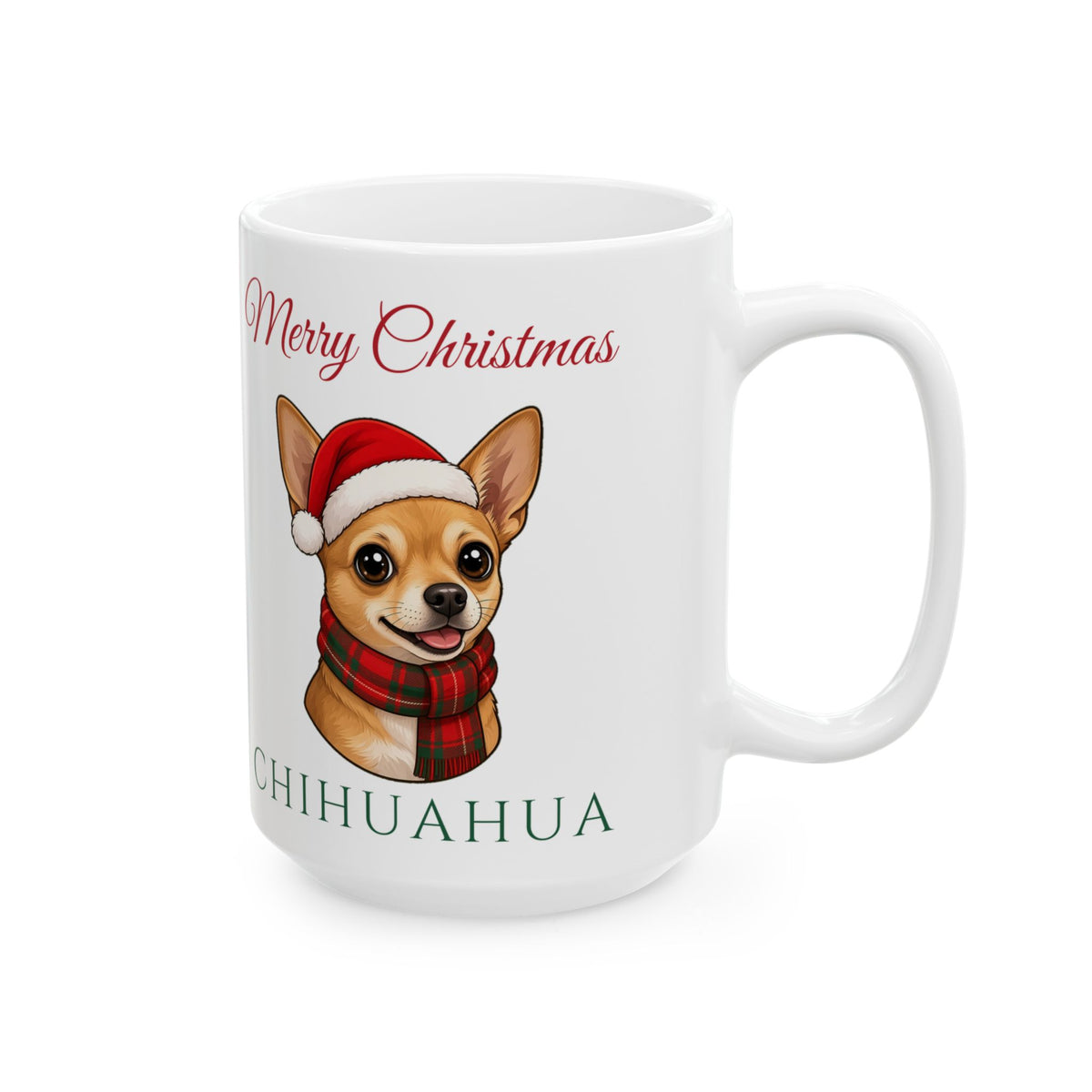 Chihuahua Dog Christmas Mug – Gifted Porch, view 8