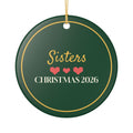 Sisters Christmas 2026 Ornament