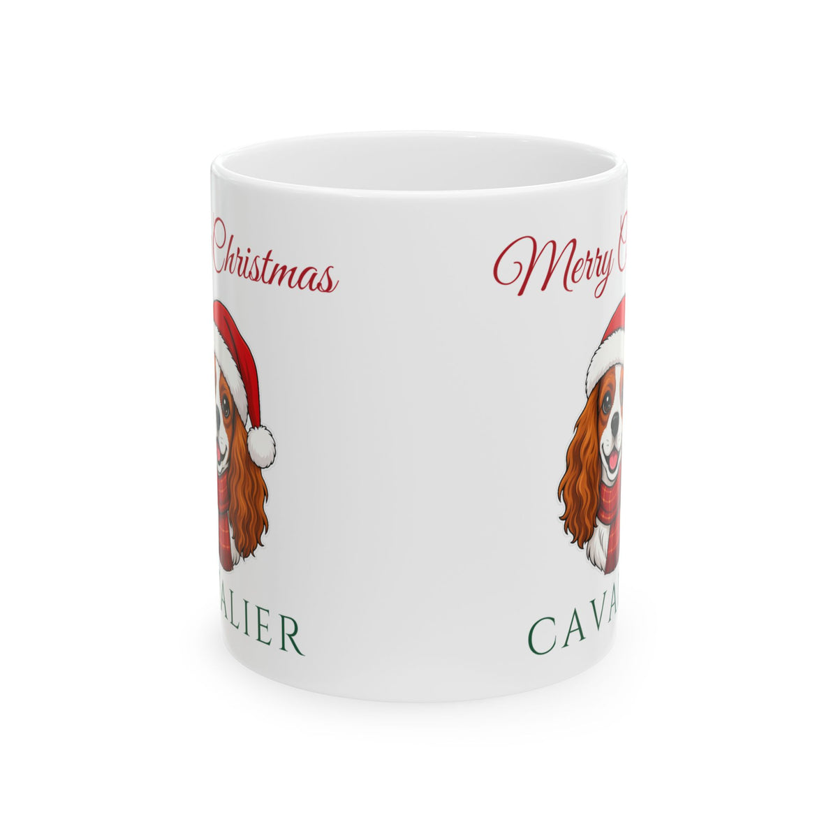 Cavalier King Charles Spaniel Dog Christmas Mug