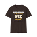 Deer Stand In The Morning Pie At Night Thanksgiving T-Shirt – Gifted Porch, view 6