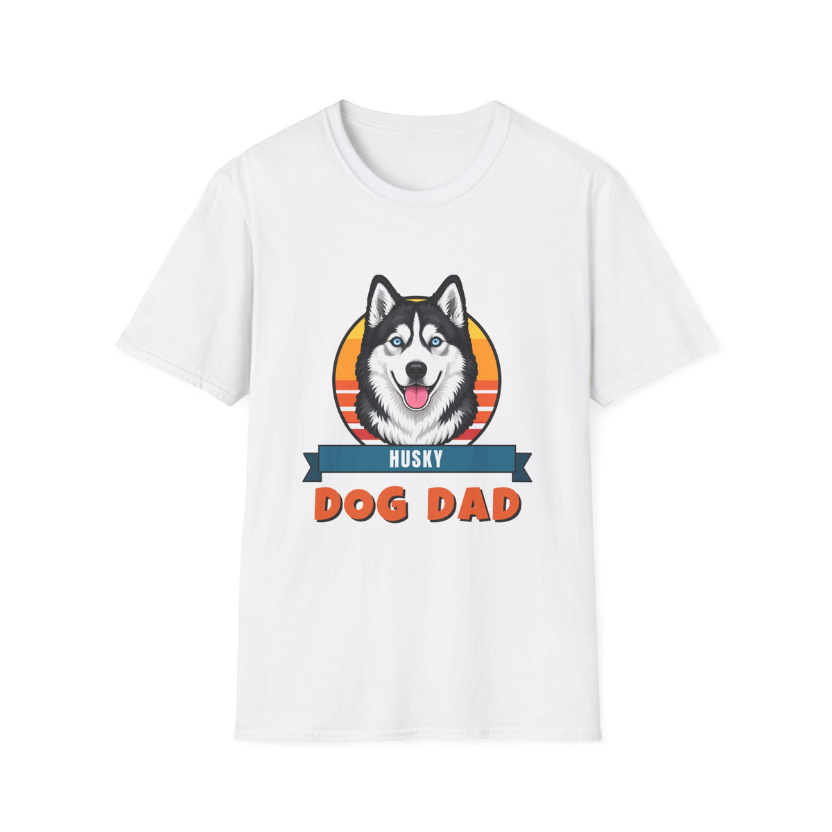 Husky Dog Dad Shirt