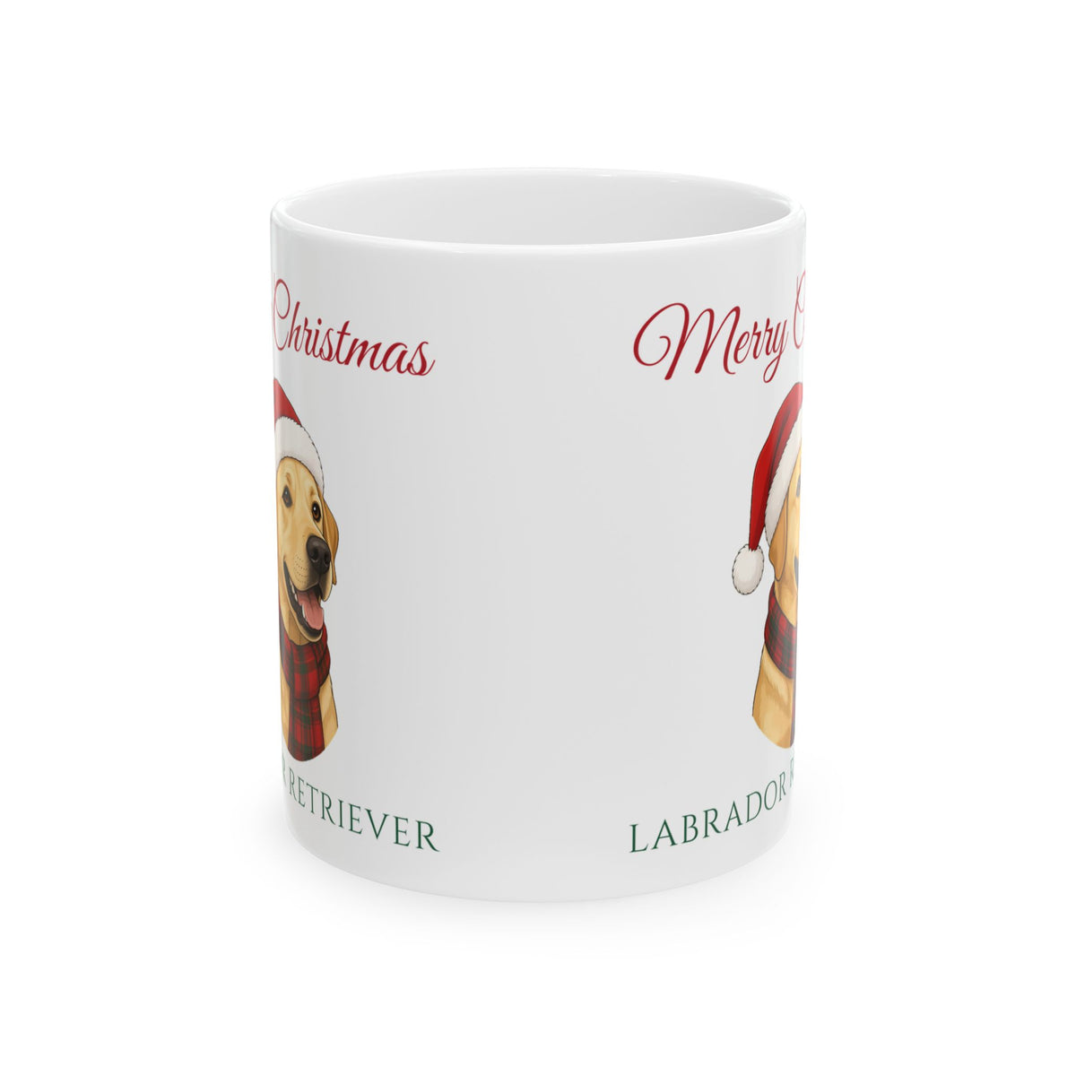 Labrador Retriever Dog Christmas Mug – Gifted Porch, view 2