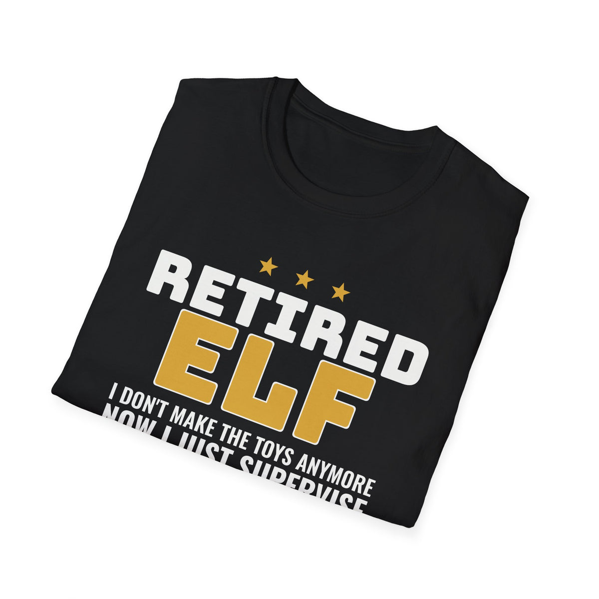 Retired Elf Funny Christmas Retirement T-Shirt Gift for Retiree Holiday Tee – Gifted Porch