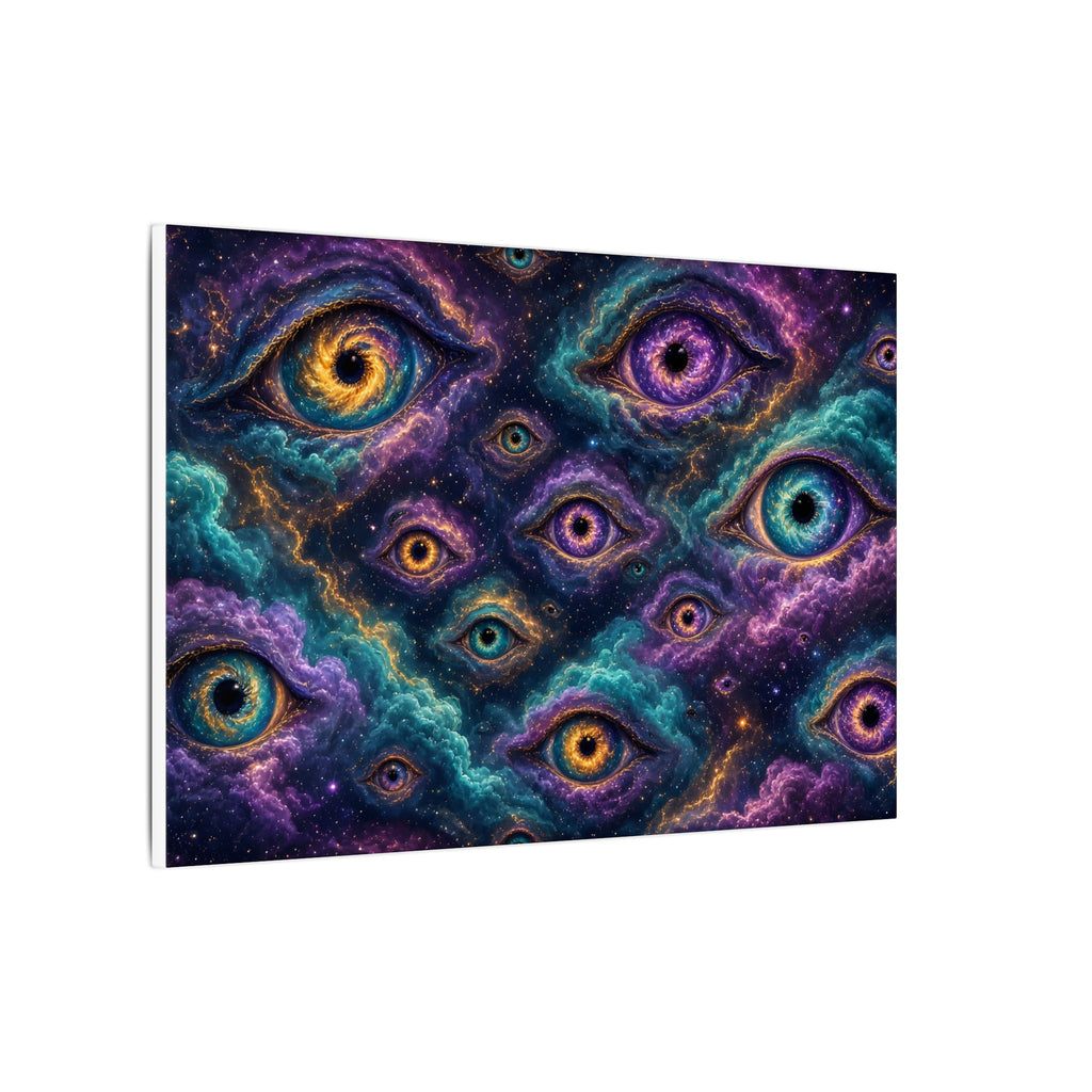 Cosmic Eyes Abstract Canvas Wall Art – unique art gift, photo 7