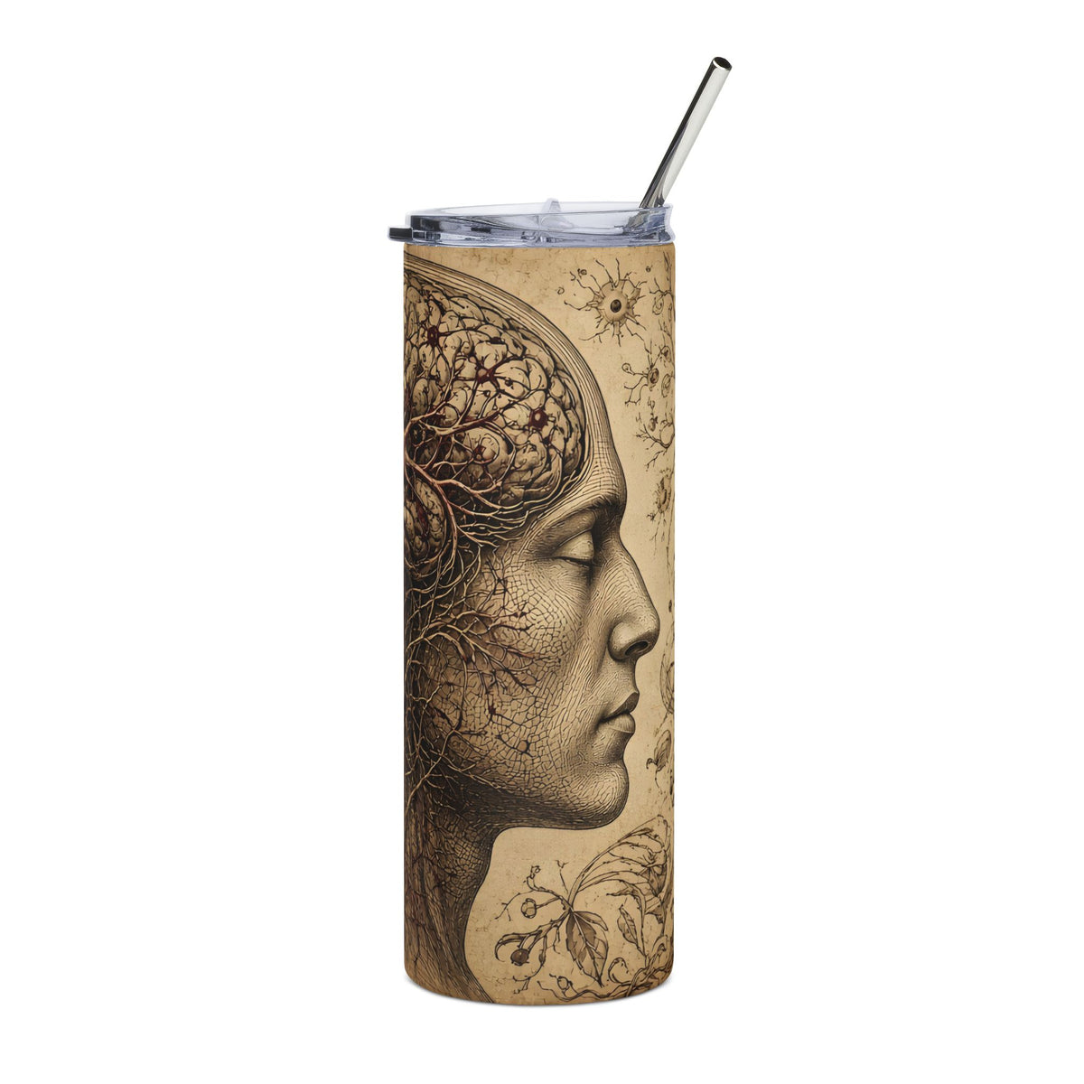 Anatomy Engraving Mind 20oz Tumbler