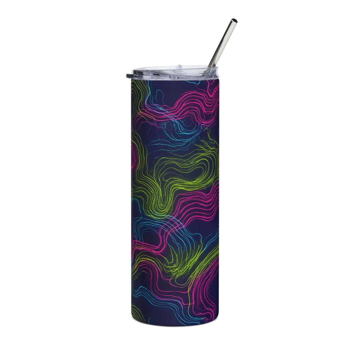 Neon Topo 20oz Tumbler