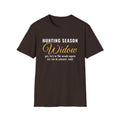 Hunting Season Widow He's In The Woods Again T-Shirt – Gifted Porch, view 6