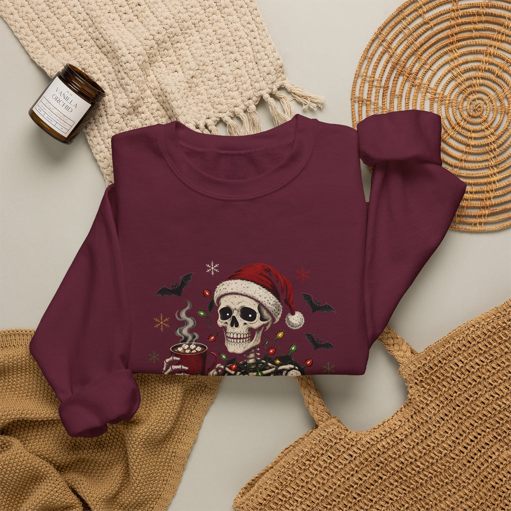 Creepy & Bright Skeleton Sweatshirt