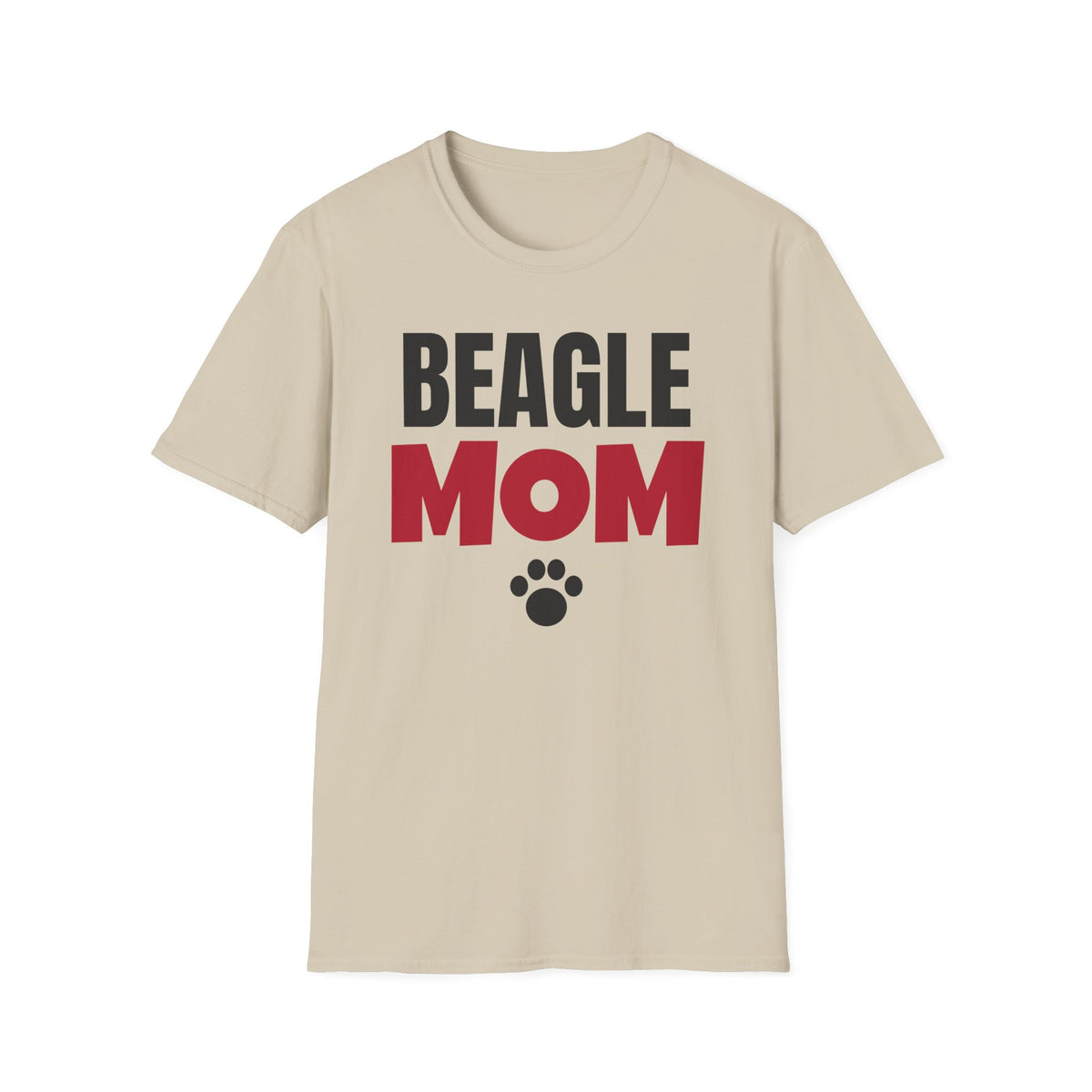 Beagle Mom T-Shirt Beagle Dog Lover Paw Print Gift Tee For Her – Gifted Porch